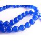 Sapphire beads blue round shape 6mm