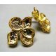 Haken für Ohrringe "Flower" 1 Paar 19x16 mm MD0381