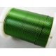 Copper wire, green, 0.30 mm thick 10 meters
