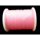 Elastīga gumija gaiši rozā 0,60 mm bieza 1 metrs