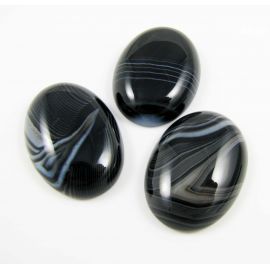 Sardonikso kabošonas 25x18 mm KB0115