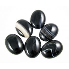 Sardonikso kabošonas 25x18 mm KB0134