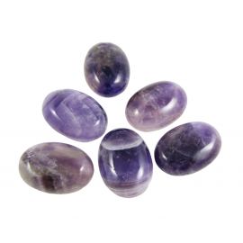 Ametista kabošons 25x18 mm