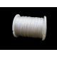 Metallized thread, white, 0.7 mm thick