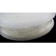 Elastic rubber white, 1.00 mm thick 5.5 meters