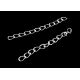 Chain for extension silver, 50x3 mm