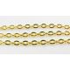 Chain gold, 3x2.5 mm, length 10 cm