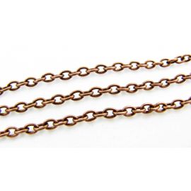 Grandinėlė 3x2 mm 10 cm