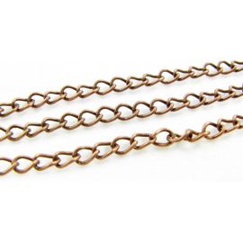 Grandinėlė 8x6 mm 10 cm MD0427