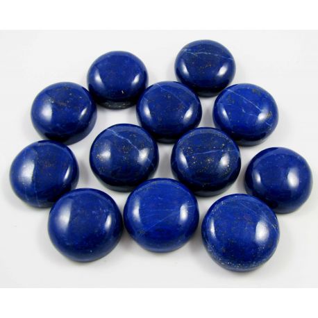 Looduslik Lapis Lazuli Cabochon 20 mm klass AA KB0124-3