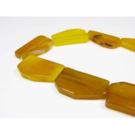 Agato karoliukai 32x20 mm AK0289