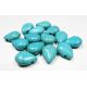 Turquoise beads 14x10 mm AK0286
