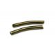 Insert for the manufacture of jewelry in the form of an aged bronze tube 20x2 mm
