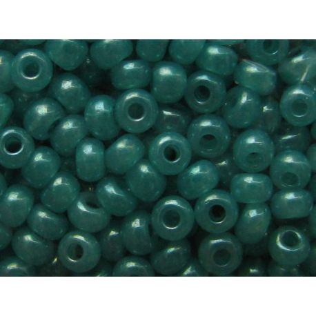 Preciosa Seed Beads (17158-10) bluish-green 50 g