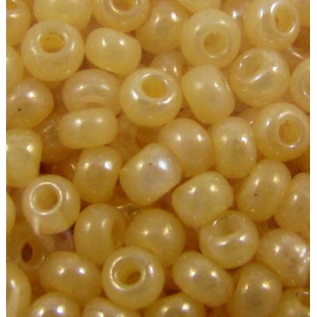 Preciosa Seed Beads (47115-10) glossy dark yellow 50 g