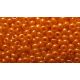 Preciosa Seed Beads (00591-10) glossy bright orange color 50 g