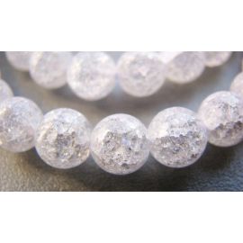 Rock crystal beads 6 mm