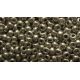 Preciosa Seed Beads (18542-10) dark silver color 50 g