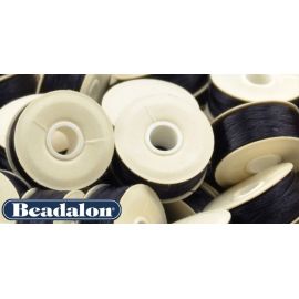 Beadalon Thread, Black Size D 58.5 m