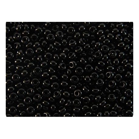Preciosa Seed Beads (23980-11) black 50 g
