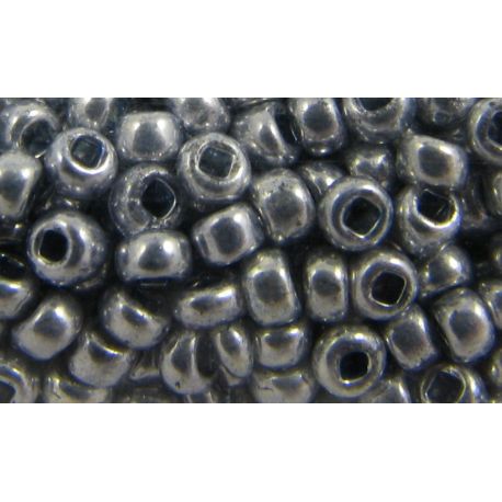 Preciosa Seed Beads (18131-11) shiny grey 50 g