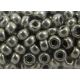 Preciosa Seed Beads (18542-11) shiny silver color 50 g