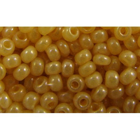 Preciosa Seed Beads (47115-11) high-gloss dark yellow 50 g