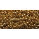 Preciosa Seed Beads (18581-11) gold color 50 g