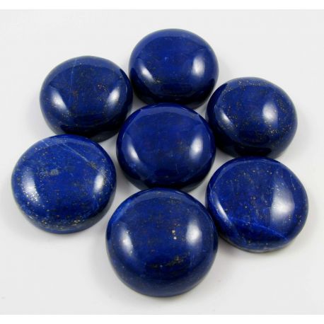 Dabīgais Lapis Lazuli Cabochon 25 mm AA klase KB0124-2