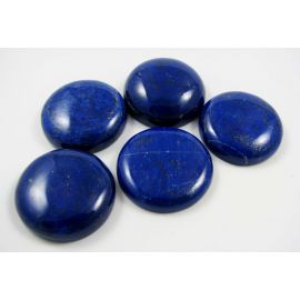 Natūralus Lapis Lazuli kabošonas 30 mm AA klasės