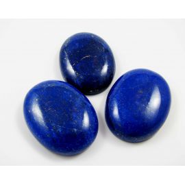 Natūralus Lapis Lazuli kabošonas 40x30 mm AA klasės KB0123-1