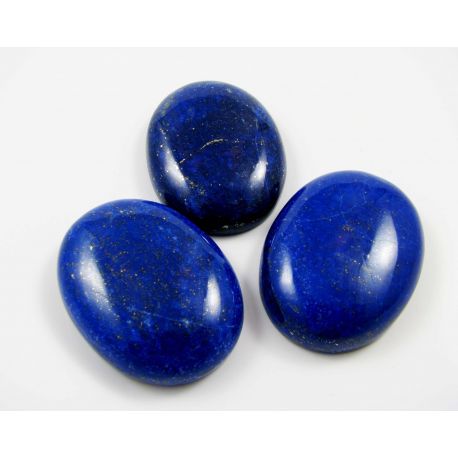 Natūralus Lapis Lazuli kabošonas 40x30 mm AA klasės KB0123-1