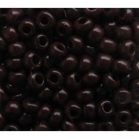 Preciosa Seed Beads (13780) dark brown 50 g