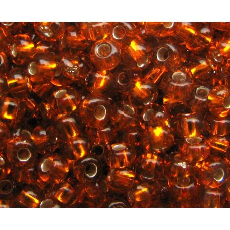 Preciosa Seed Beads (00056-10) clear orange 50 g