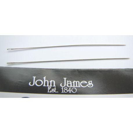 Игла для пирсинга John James № 12, 5 шт. IR0023