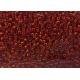 MIYUKI Seed Beads (10) red orange, middle silver plated 15/0 5 g