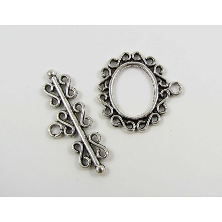 Halskettenverschluss 23x23 mm MD0478