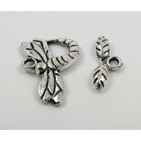 Slēgta kaklarota "Spāre" 19x14 mm, 1 ciparnīca MD0454