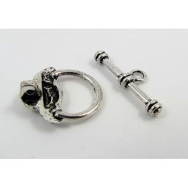 Vėrinio užsegimas "Rožytė" 18x16 mm