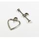 Necklace "Heart" 14x11 mm, 1 dial MD0462