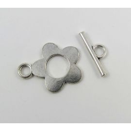 Necklace clasp 20x16 mm, 1 dial