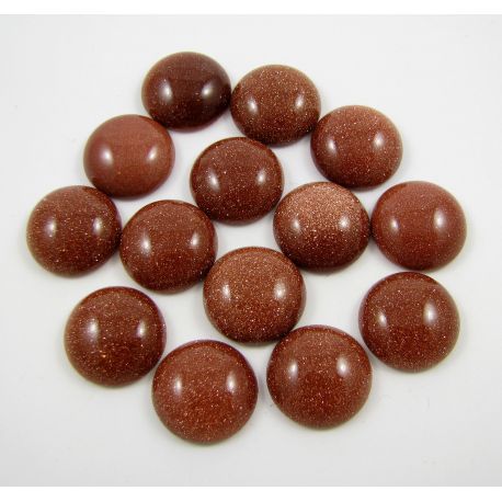 Saules akmens kabošons 12 mm KB0138
