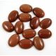 Saulės akmens kabošonas 25x18 mm KB0141