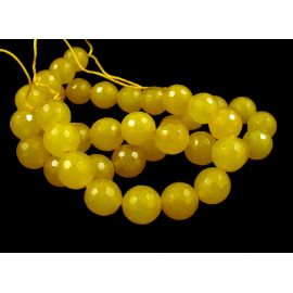Topazo karoliukų gija 10 mm AKG0392