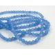 Akvamarino karoliukų gija 4 mm AKG0412