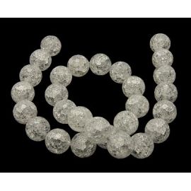 Rhinestone beads 14 mm, 4 pcs.