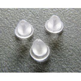 Earring retainer 4 mm, 5 pairs