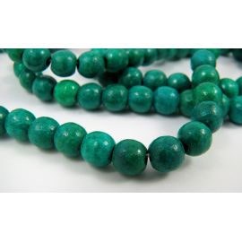 Azurito chrizokola karoliukai 6 mm AK0446