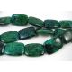 Azurito chrizokola karoliukai 25x18 mm AK0448