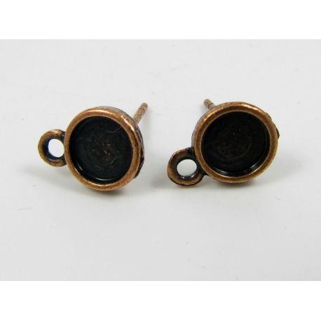 Auskaru āķi - naglas, 13x8 mm, 3 pāri MD0530